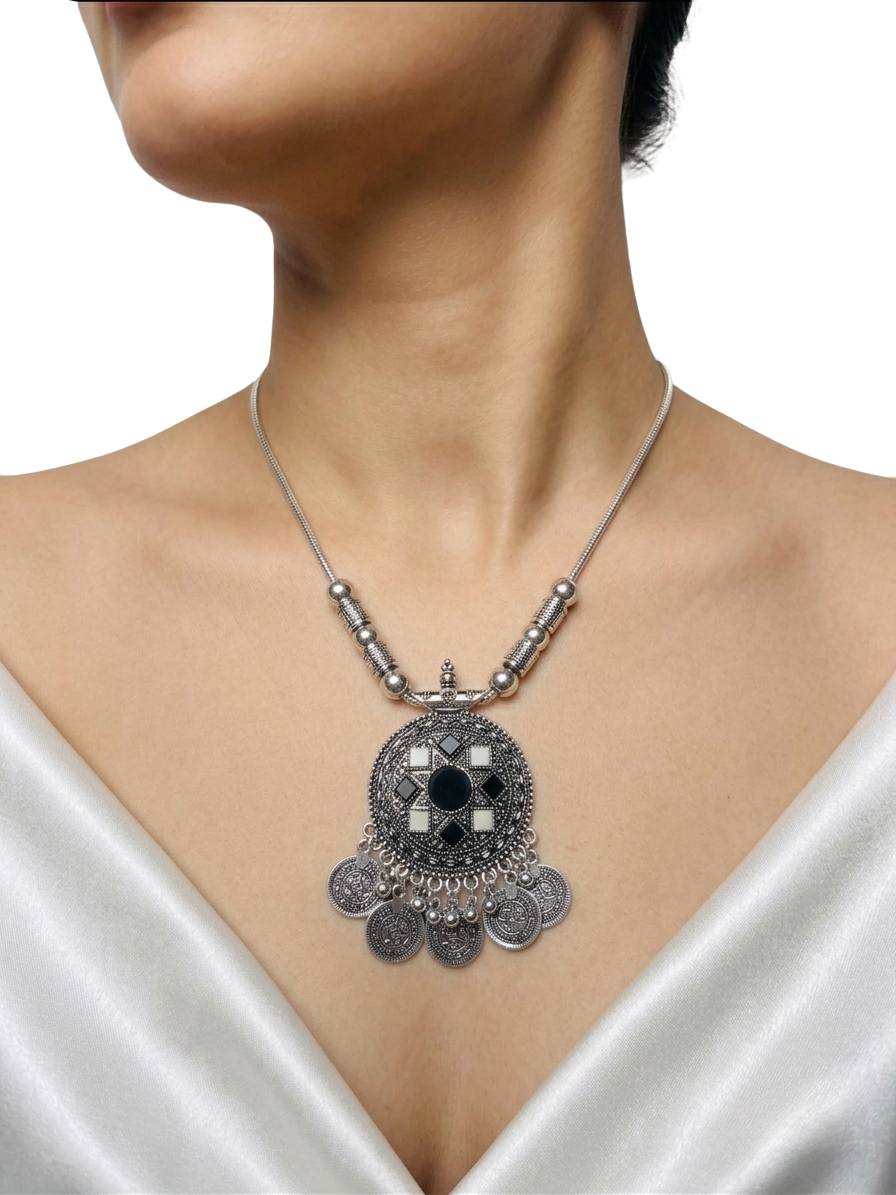 Heritage Coin Statement Necklace