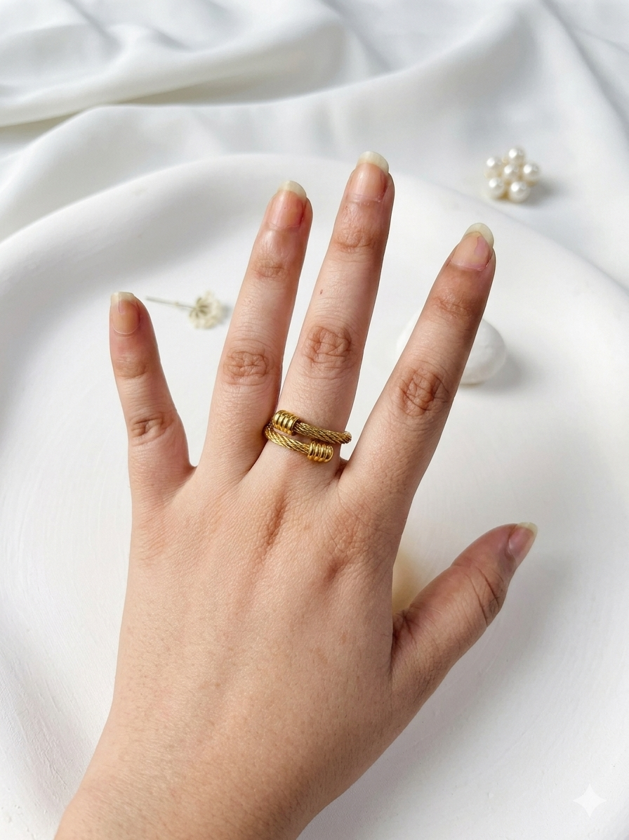 Infinity Twist Ring