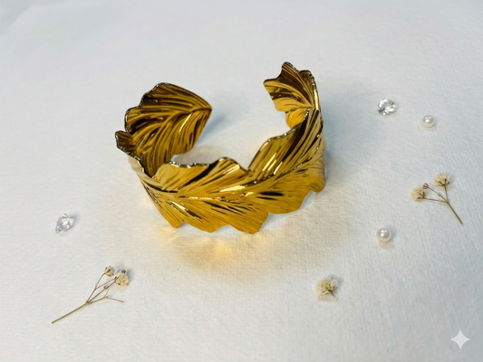 Golden Leaf Cuff