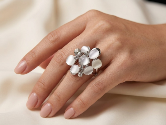 Bloom Mosaic Statement Ring