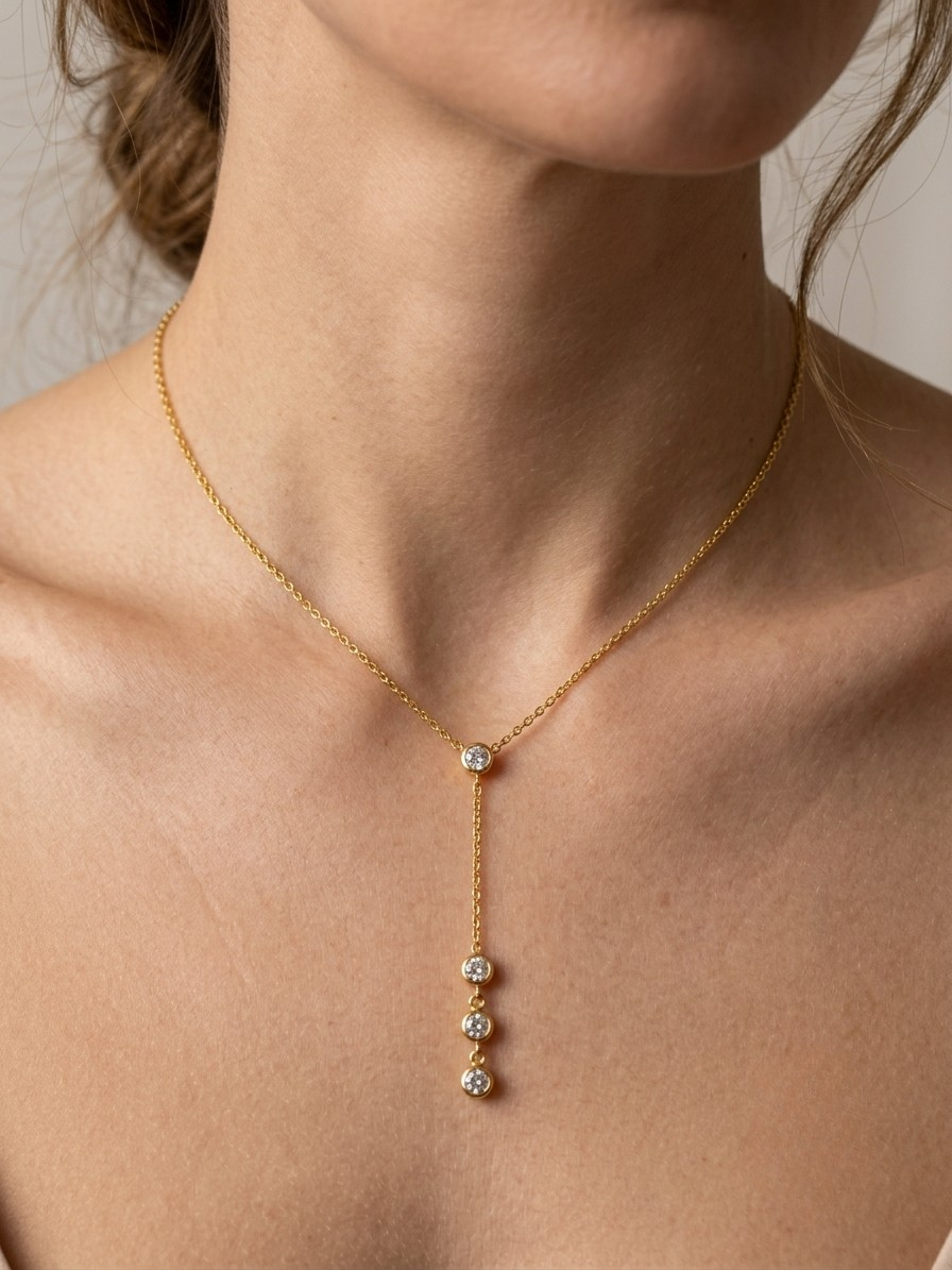 Starlight Drop Necklace