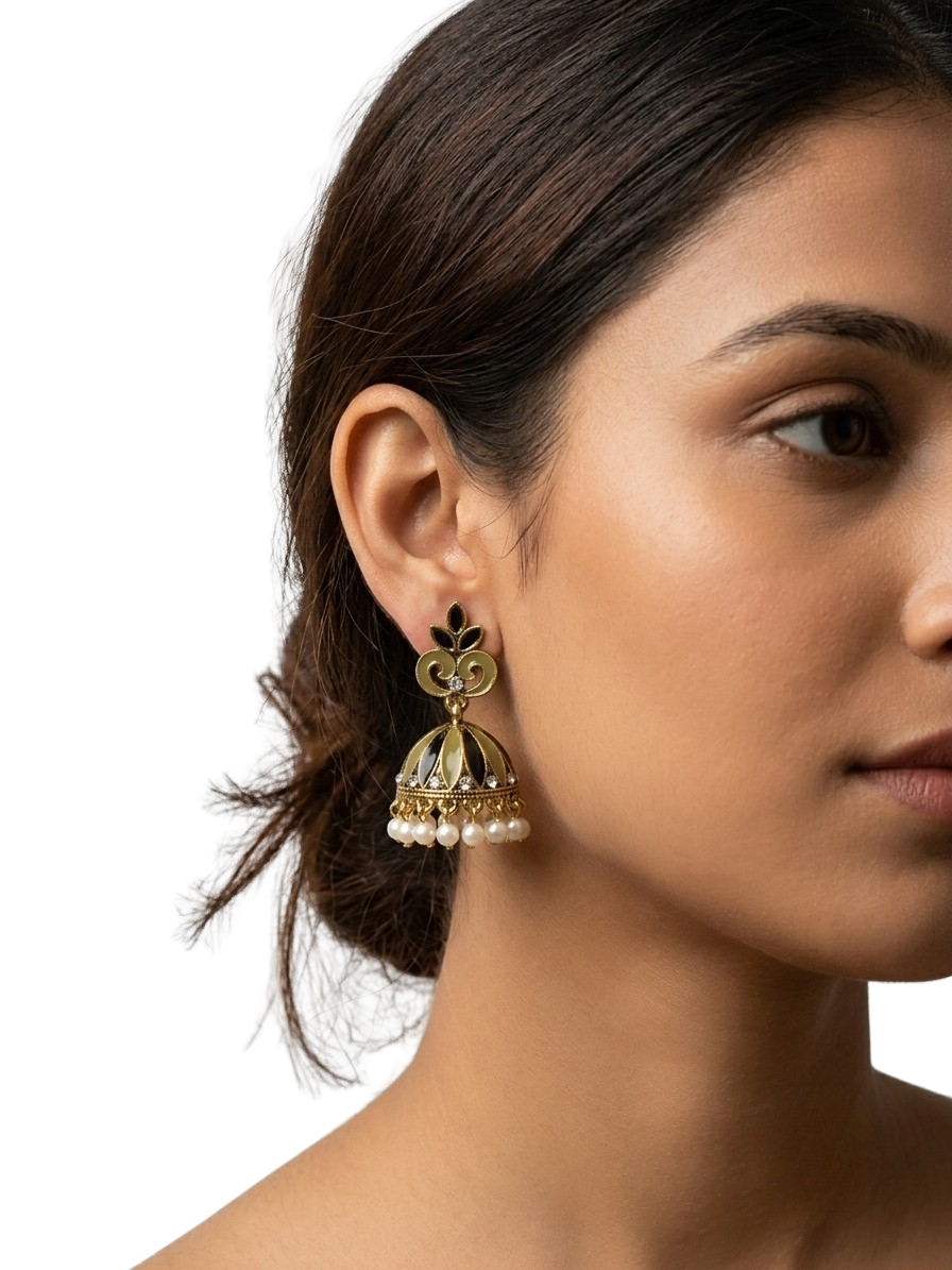 Ivory Bloom Earrings