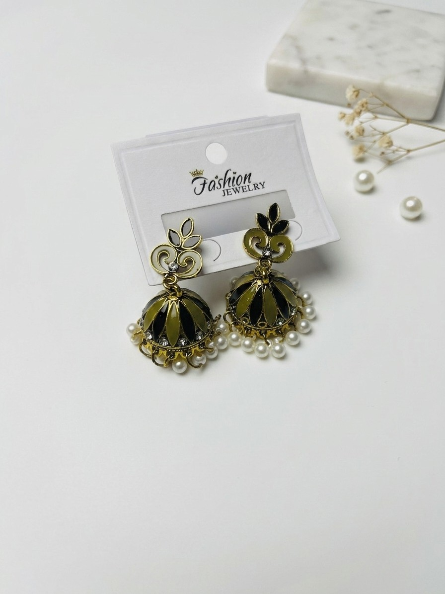 Ivory Bloom Earrings