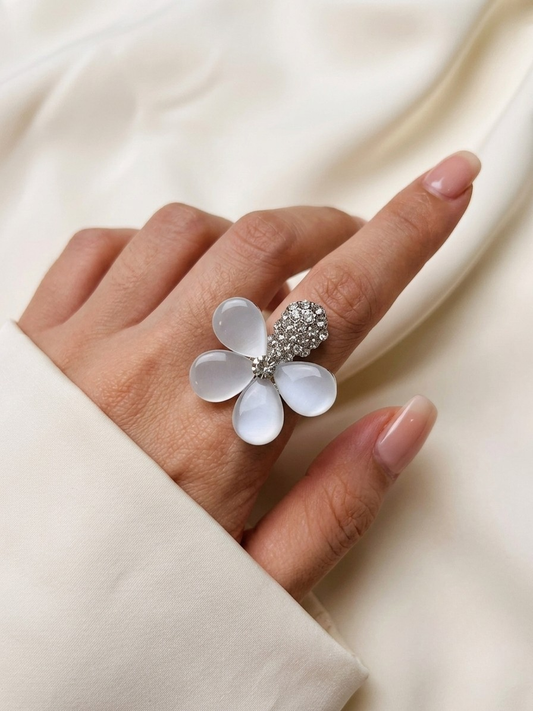 Ivory Bloom Ring