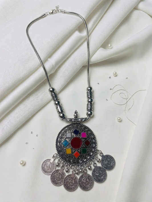 Heritage Coin Statement Necklace