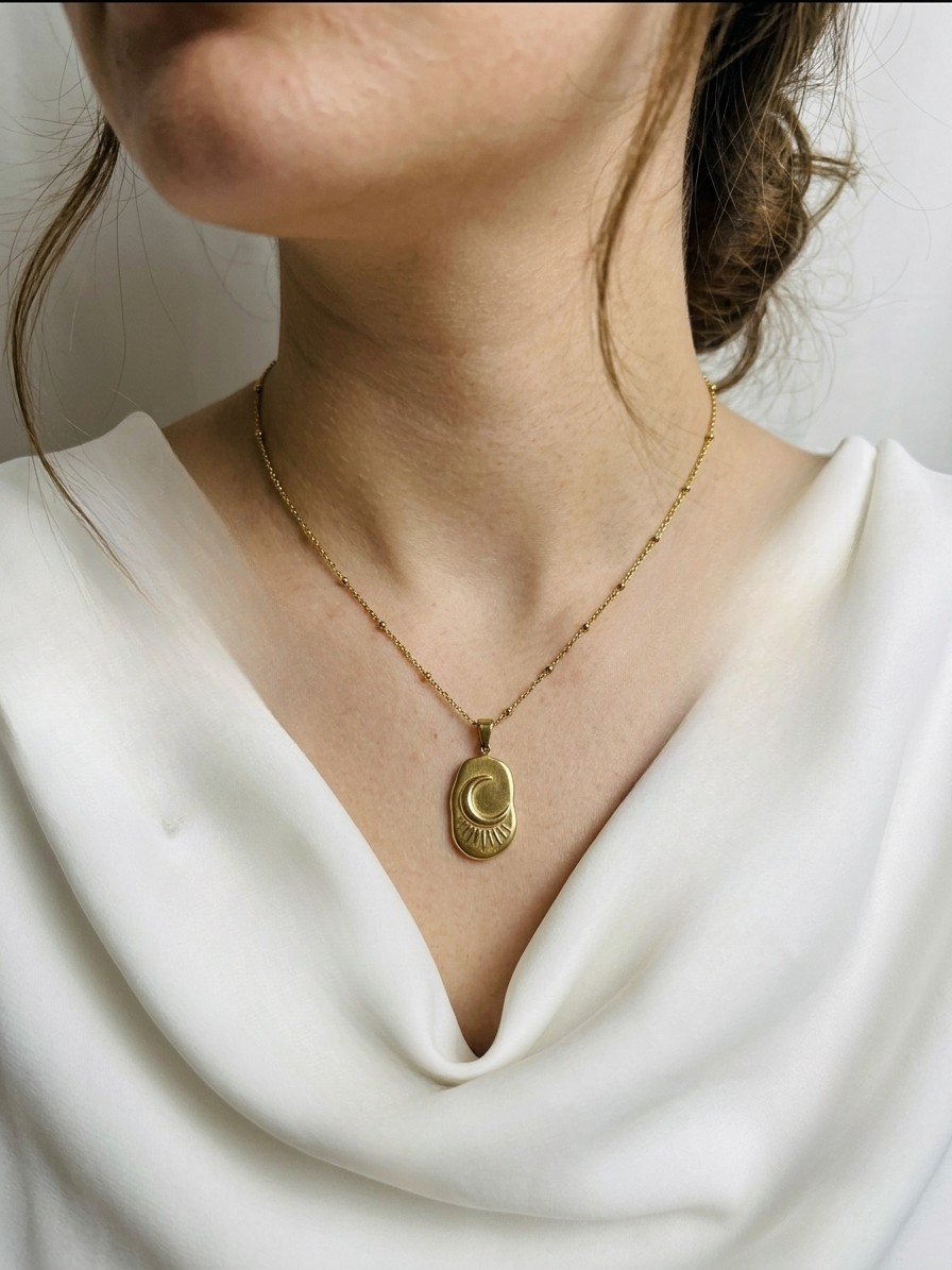 Double Sided Celestial Reversible Necklace