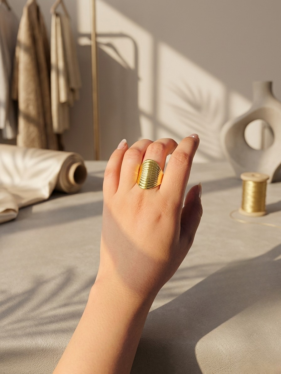 Golden Tide Ring