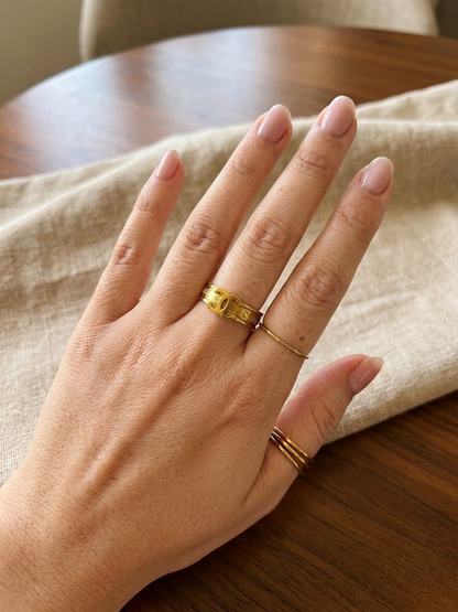 Chanel Emblem Ring