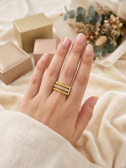 Auric Edge Ring