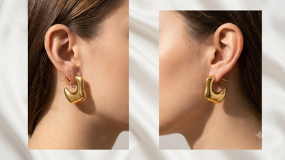 Sculpt Hoop Earrings