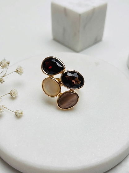 Mocha Muse Ring