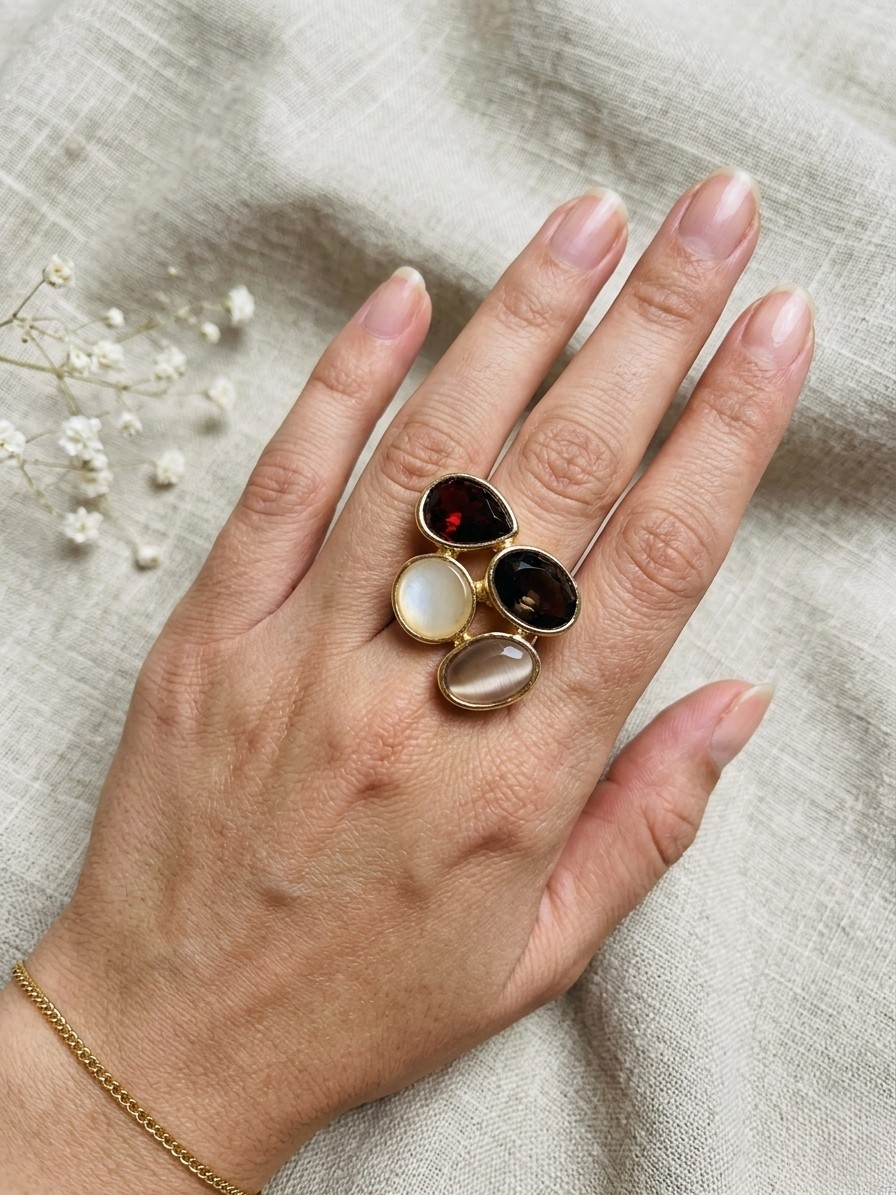 Mocha Muse Ring