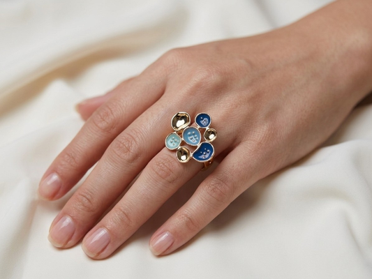 Ocean Bloom Ring